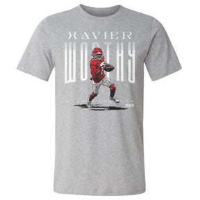 Xavier Worthy Men's Cotton T-Shirt | 500 LEVEL