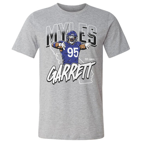 Myles Garrett Men's Cotton T-Shirt | 500 LEVEL