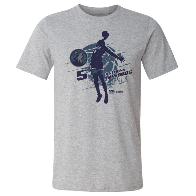 Anthony Edwards Men's Cotton T-Shirt | 500 LEVEL