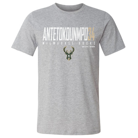 Giannis Antetokounmpo Men's Cotton T-Shirt | 500 LEVEL