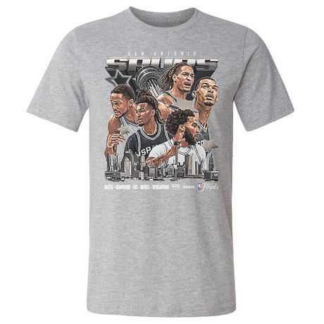 San Antonio Spurs Men's Cotton T-Shirt | 500 LEVEL