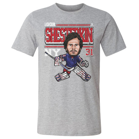 Igor Shesterkin Men's Cotton T-Shirt | 500 LEVEL