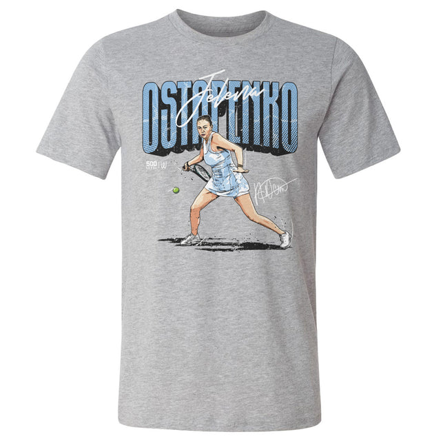 Jelena Ostapenko Men's Cotton T-Shirt | 500 LEVEL