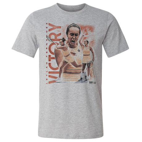 Leylah Fernandez Men's Cotton T-Shirt | 500 LEVEL