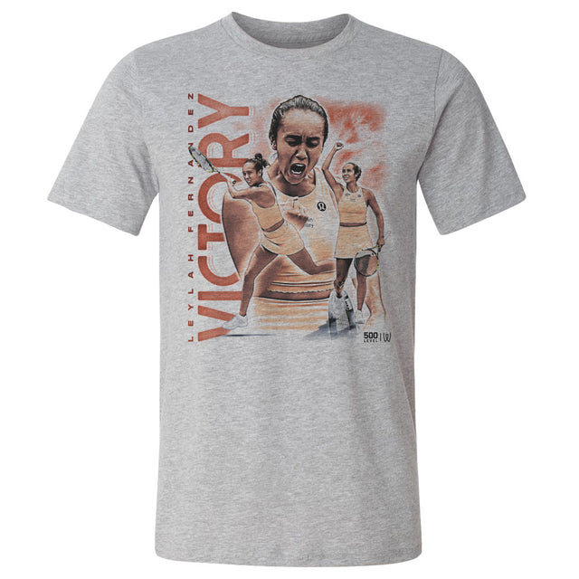 Leylah Fernandez Men's Cotton T-Shirt | 500 LEVEL