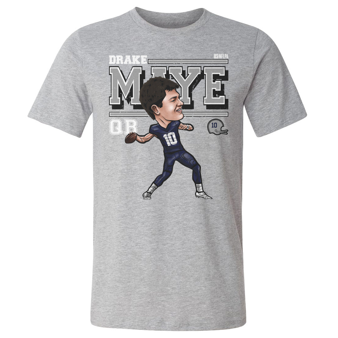 Drake Maye Men&#39;s Cotton T-Shirt | 500 LEVEL