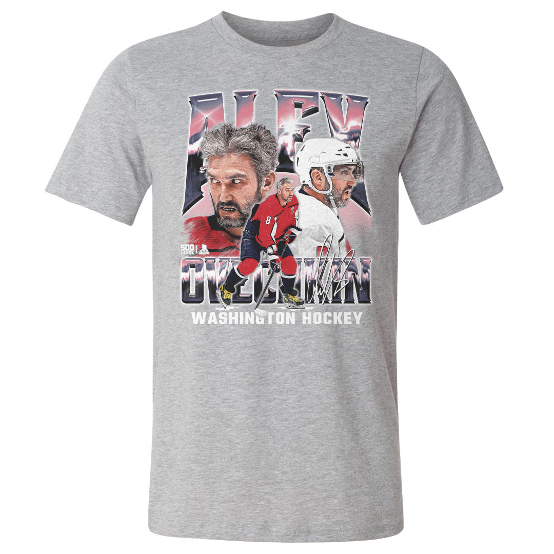 Alex Ovechkin Men's Cotton T-Shirt | 500 LEVEL