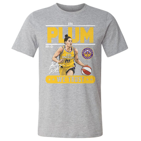 Kelsey Plum Men's Heavyweight T-Shirt | 500 LEVEL