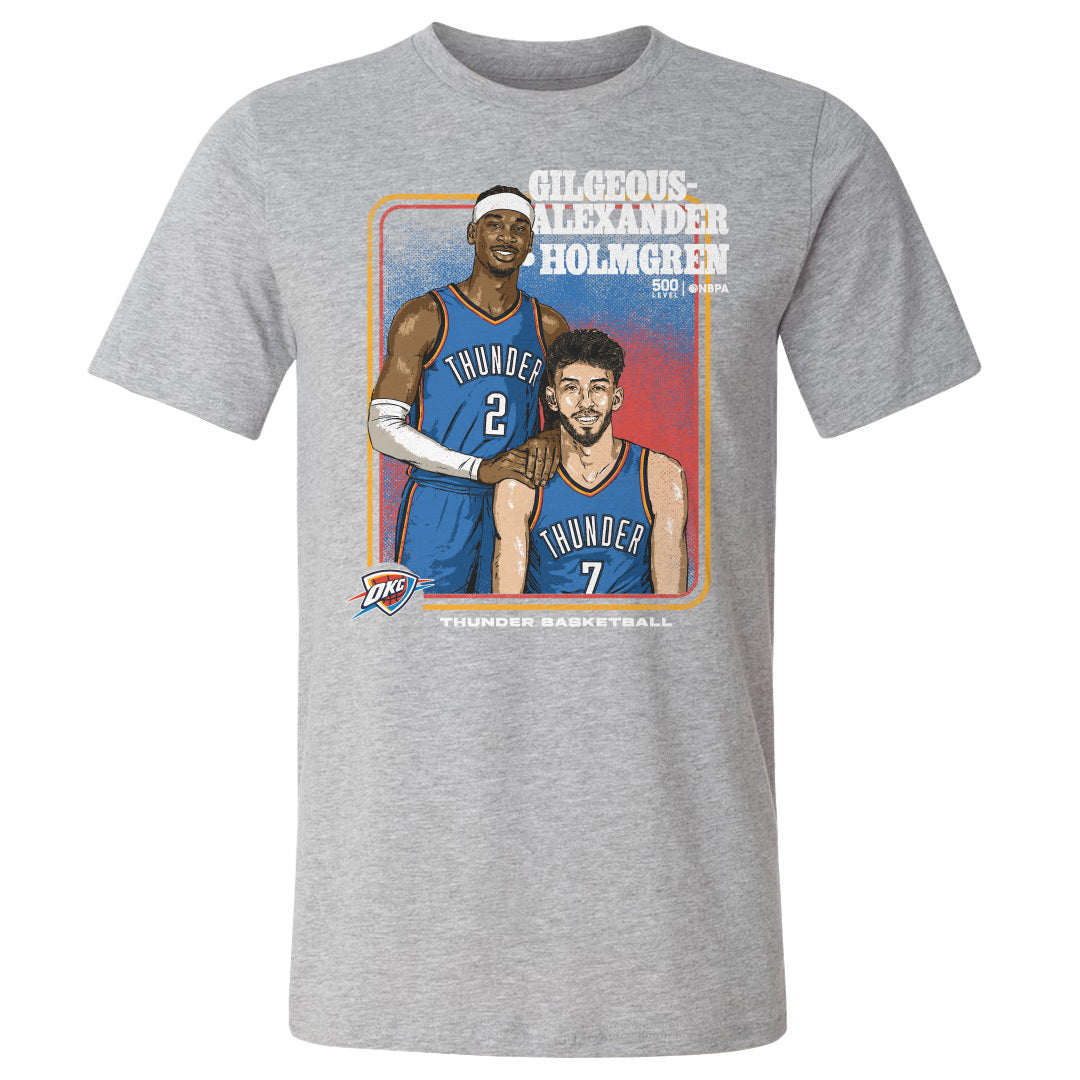Shai Gilgeous-Alexander Men's Cotton T-Shirt | 500 LEVEL