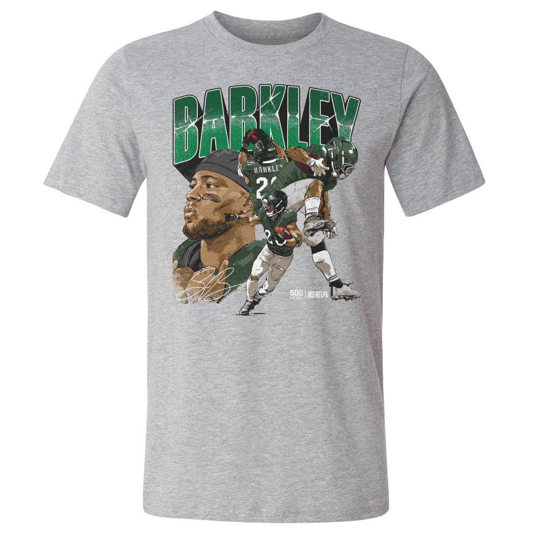 Saquon Barkley Men's Cotton T-Shirt | 500 LEVEL