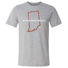 Indiana Football Men's Cotton T-Shirt | 500 LEVEL