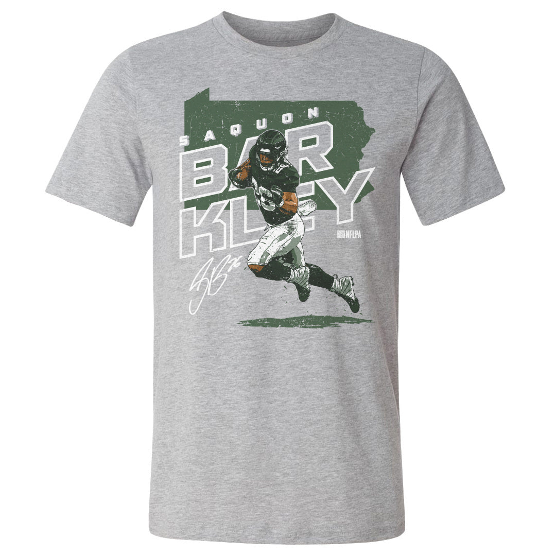 Saquon Barkley Men's Cotton T-Shirt | 500 LEVEL