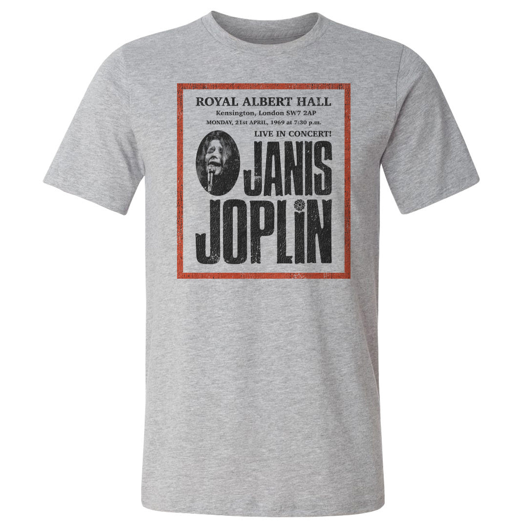 Janis Joplin Men's Cotton T-Shirt | 500 LEVEL