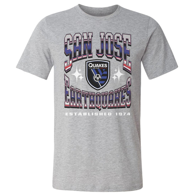 San Jose Earthquakes Men's Cotton T-Shirt | 500 LEVEL