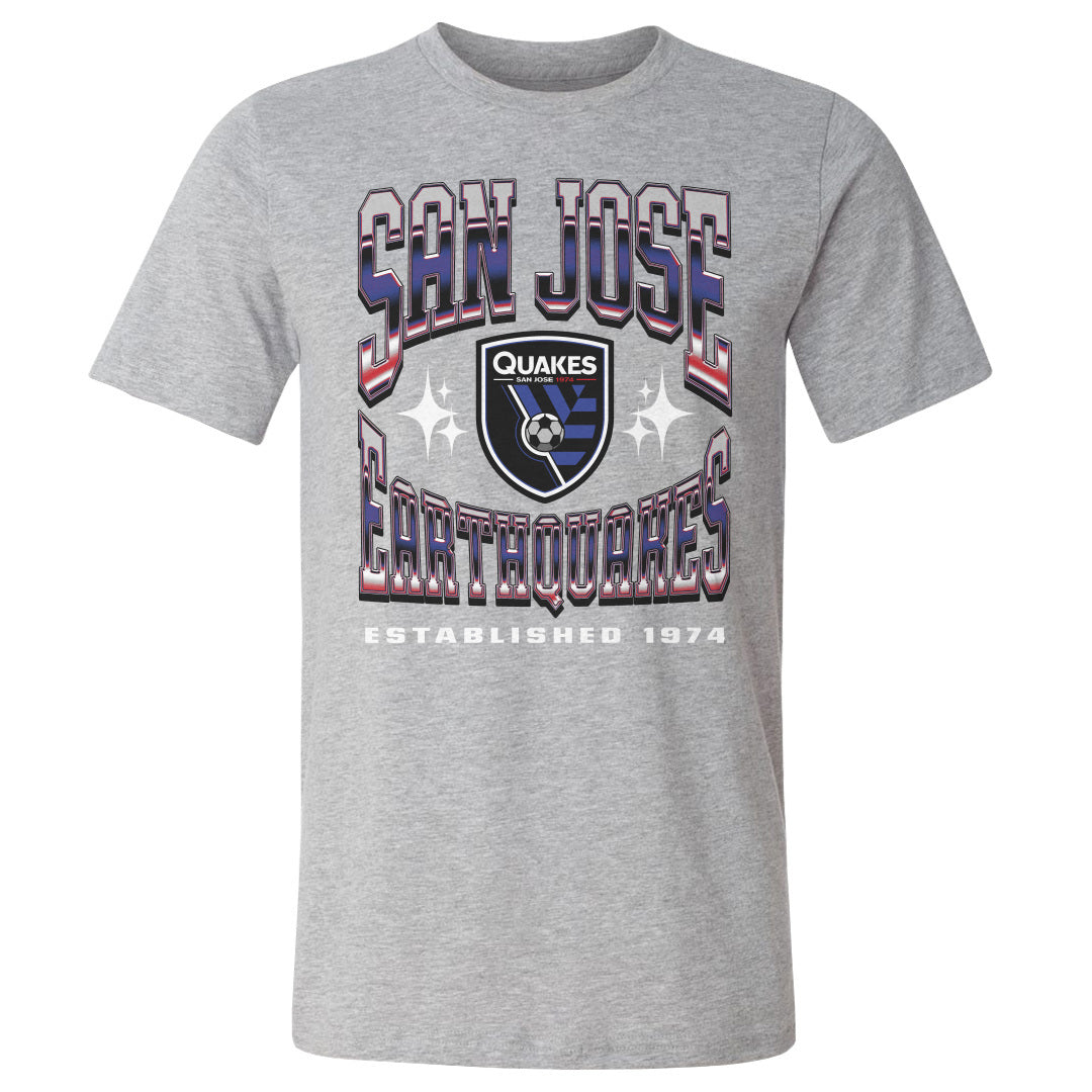 San Jose Earthquakes Men&#39;s Cotton T-Shirt | 500 LEVEL