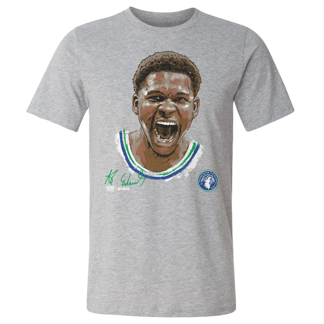 Anthony Edwards Men's Cotton T-Shirt | 500 LEVEL