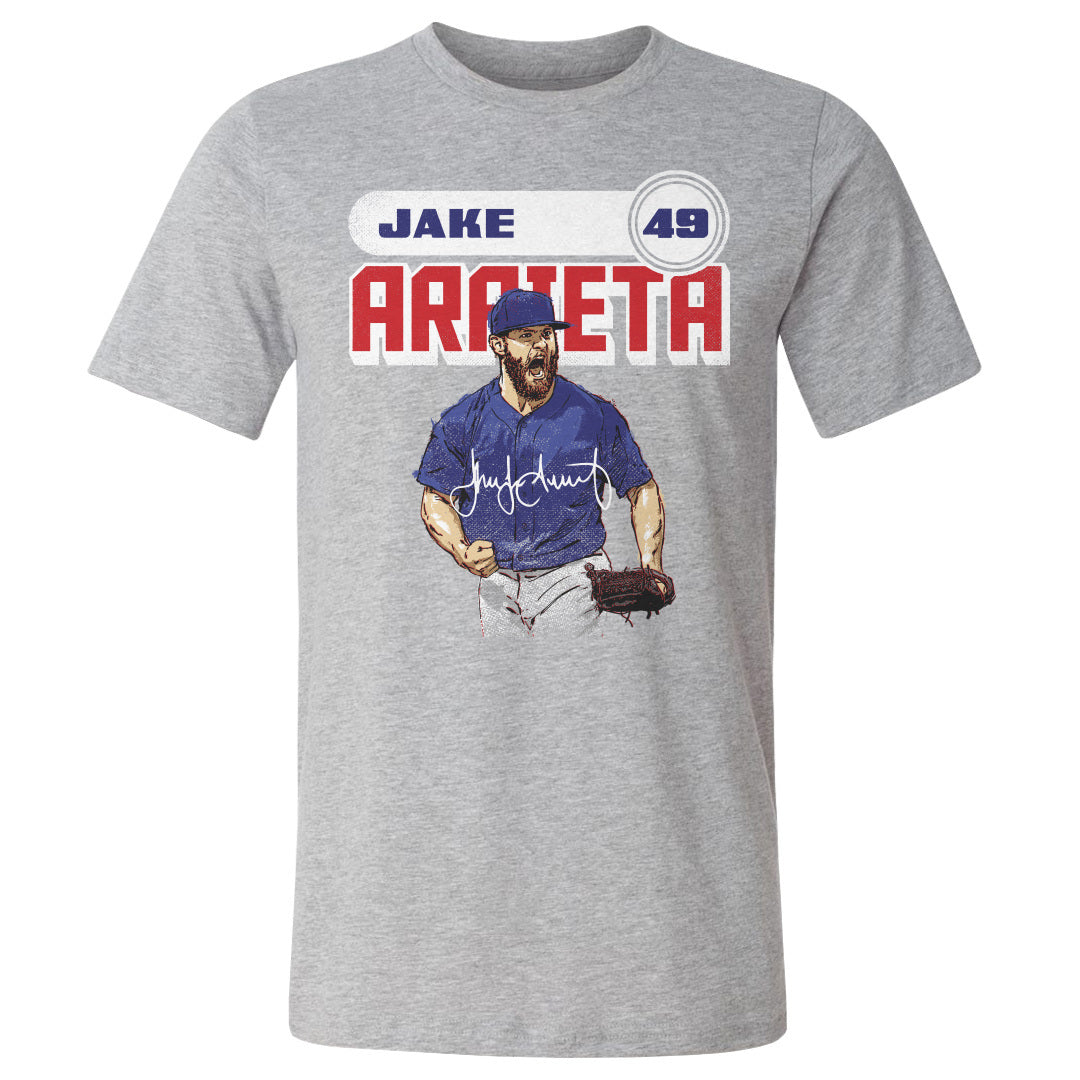 Jake Arrieta Men's Cotton T-Shirt | 500 LEVEL
