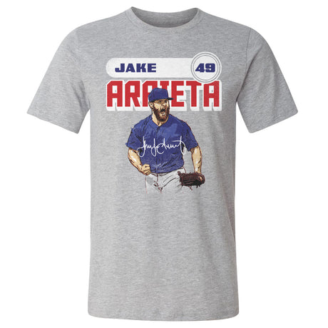 Jake Arrieta Men's Cotton T-Shirt | 500 LEVEL