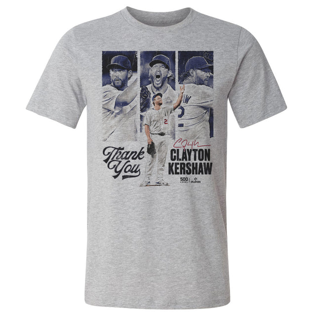 Clayton Kershaw Men's Cotton T-Shirt | 500 LEVEL