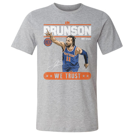 Jalen Brunson Men's Cotton T-Shirt | 500 LEVEL