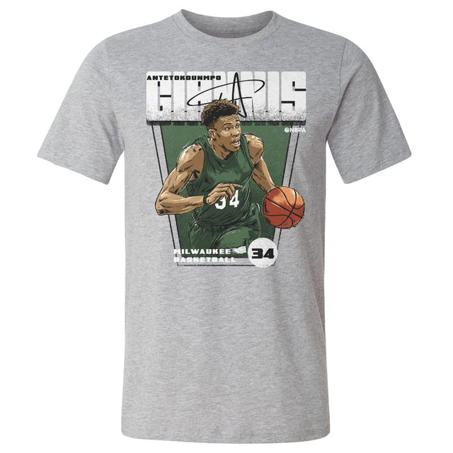 Giannis Antetokounmpo Men's Cotton T-Shirt | 500 LEVEL