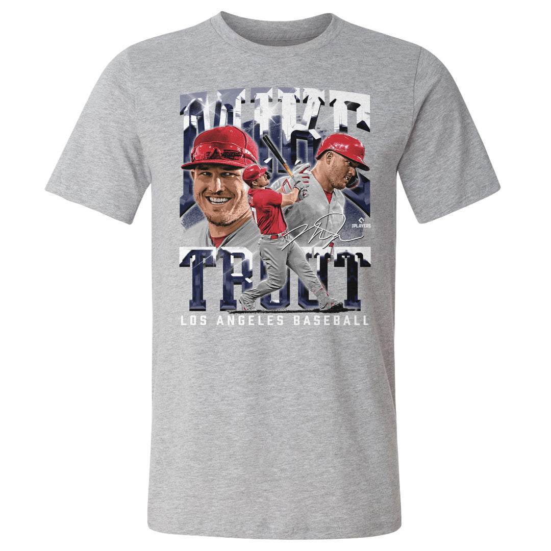 Mike Trout Men's Cotton T-Shirt | 500 LEVEL