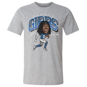 Jahmyr Gibbs Men's Cotton T-Shirt | 500 LEVEL