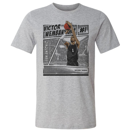 Victor Wembanyama Men's Cotton T-Shirt | 500 LEVEL