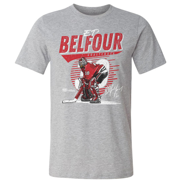 Ed Belfour Men's Cotton T-Shirt | 500 LEVEL