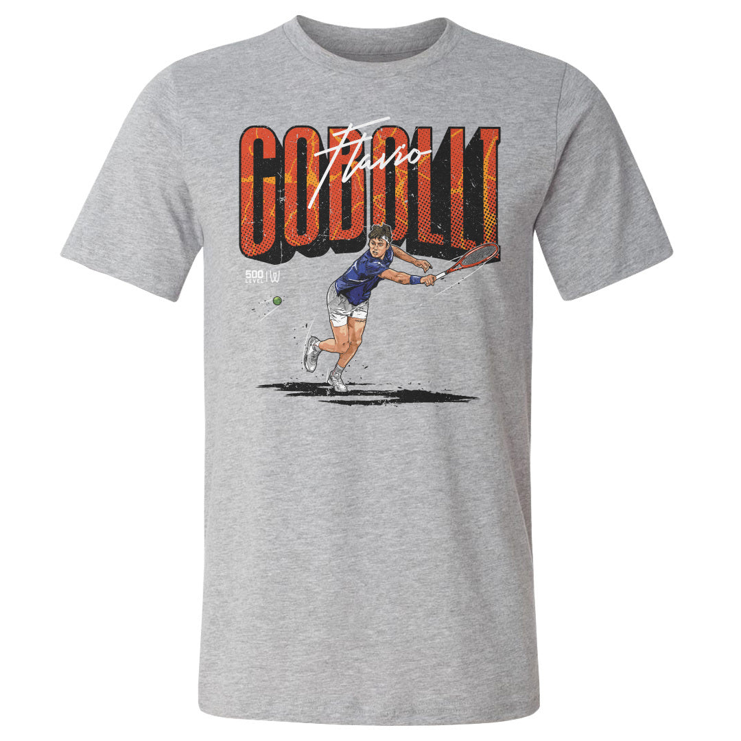 Flavio Cobolli Men's Cotton T-Shirt | 500 LEVEL