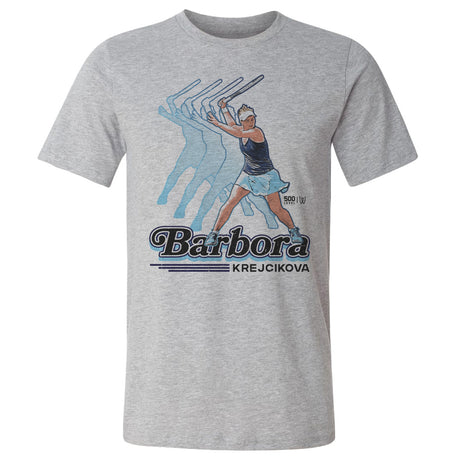 Barbora Krejcikova Men's Cotton T-Shirt | 500 LEVEL