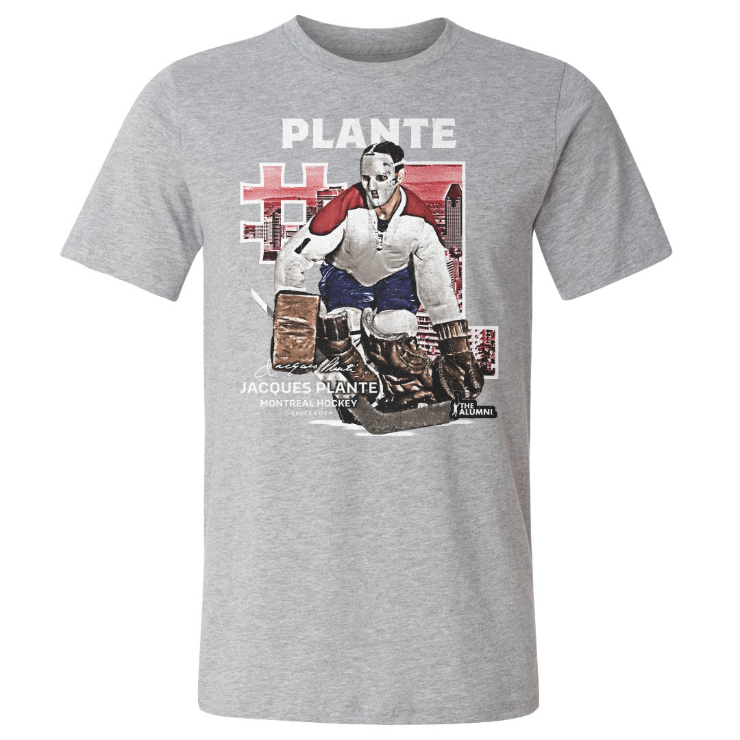 Jacques Plante Men's Cotton T-Shirt | 500 LEVEL