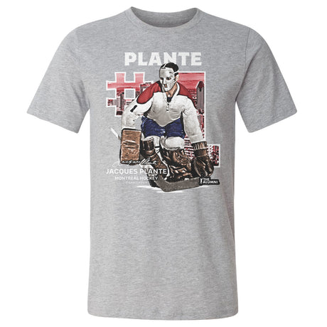 Jacques Plante Men's Cotton T-Shirt | 500 LEVEL