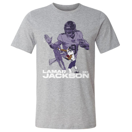 Lamar Jackson Men's Cotton T-Shirt | 500 LEVEL