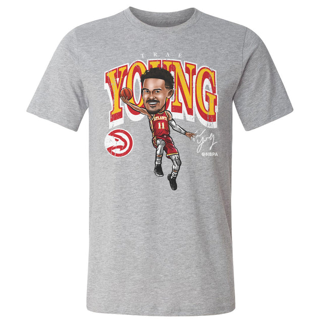 Trae Young Men's Cotton T-Shirt | 500 LEVEL