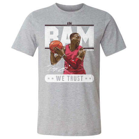 Bam Adebayo Men's Cotton T-Shirt | 500 LEVEL