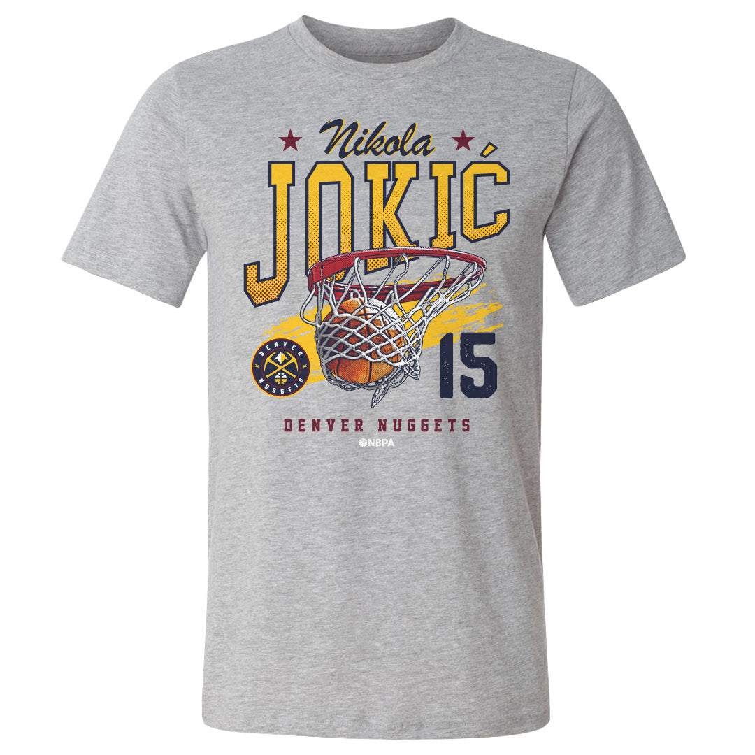 Nikola Jokic Men's Cotton T-Shirt | 500 LEVEL
