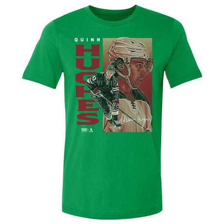 Quinn Hughes Men's Cotton T-Shirt | 500 LEVEL