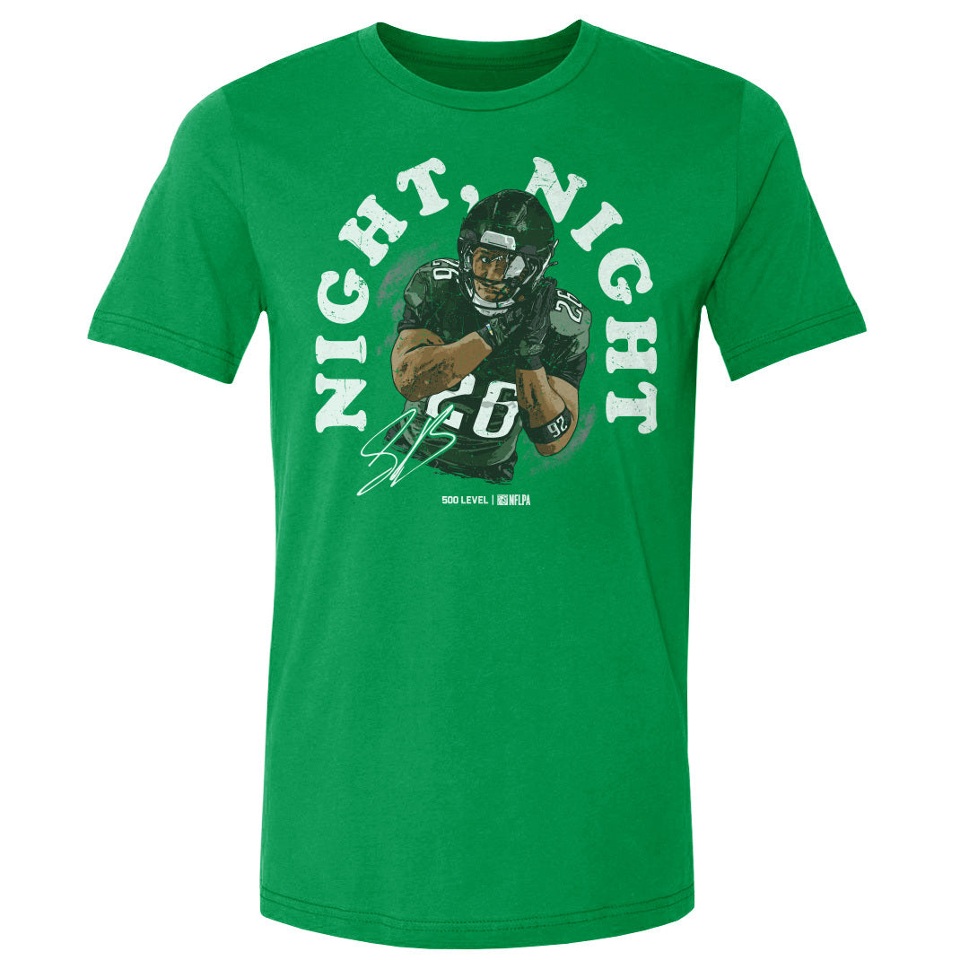 Saquon Barkley Men's Cotton T-Shirt | 500 LEVEL