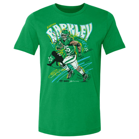 Saquon Barkley Men's Cotton T-Shirt | 500 LEVEL