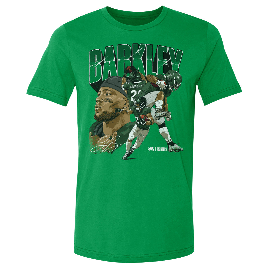 Saquon Barkley Men's Cotton T-Shirt | 500 LEVEL