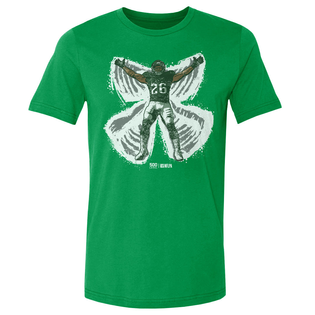 Saquon Barkley Men's Cotton T-Shirt | 500 LEVEL