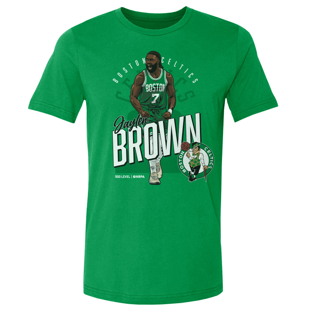 Jaylen Brown Men's Cotton T-Shirt | 500 LEVEL