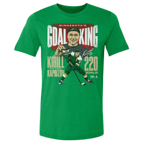 Kirill Kaprizov Men's Cotton T-Shirt | 500 LEVEL