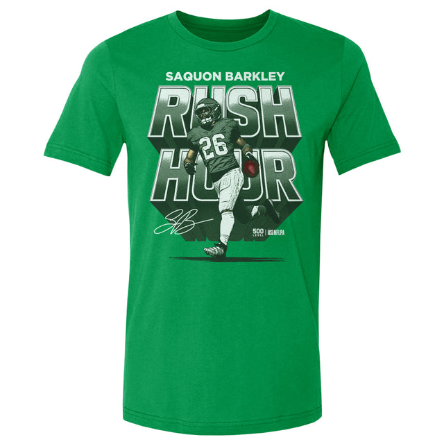 Saquon Barkley Men's Cotton T-Shirt | 500 LEVEL