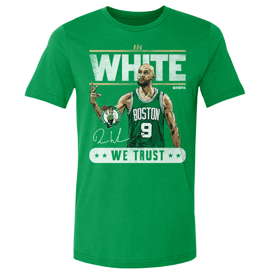 Derrick White Shirt | Boston NBA & NBPA & Image Men's Cotton T