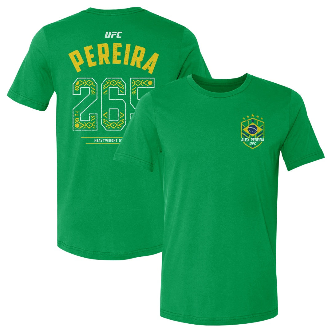 Alex Pereira Men's Cotton T-Shirt | 500 LEVEL