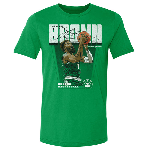 Jaylen Brown Men's Cotton T-Shirt | 500 LEVEL
