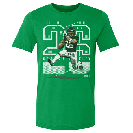 Saquon Barkley Men's Cotton T-Shirt | 500 LEVEL