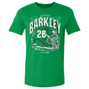 Saquon Barkley Men's Cotton T-Shirt | 500 LEVEL